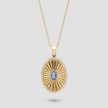 Sapphire Pendant