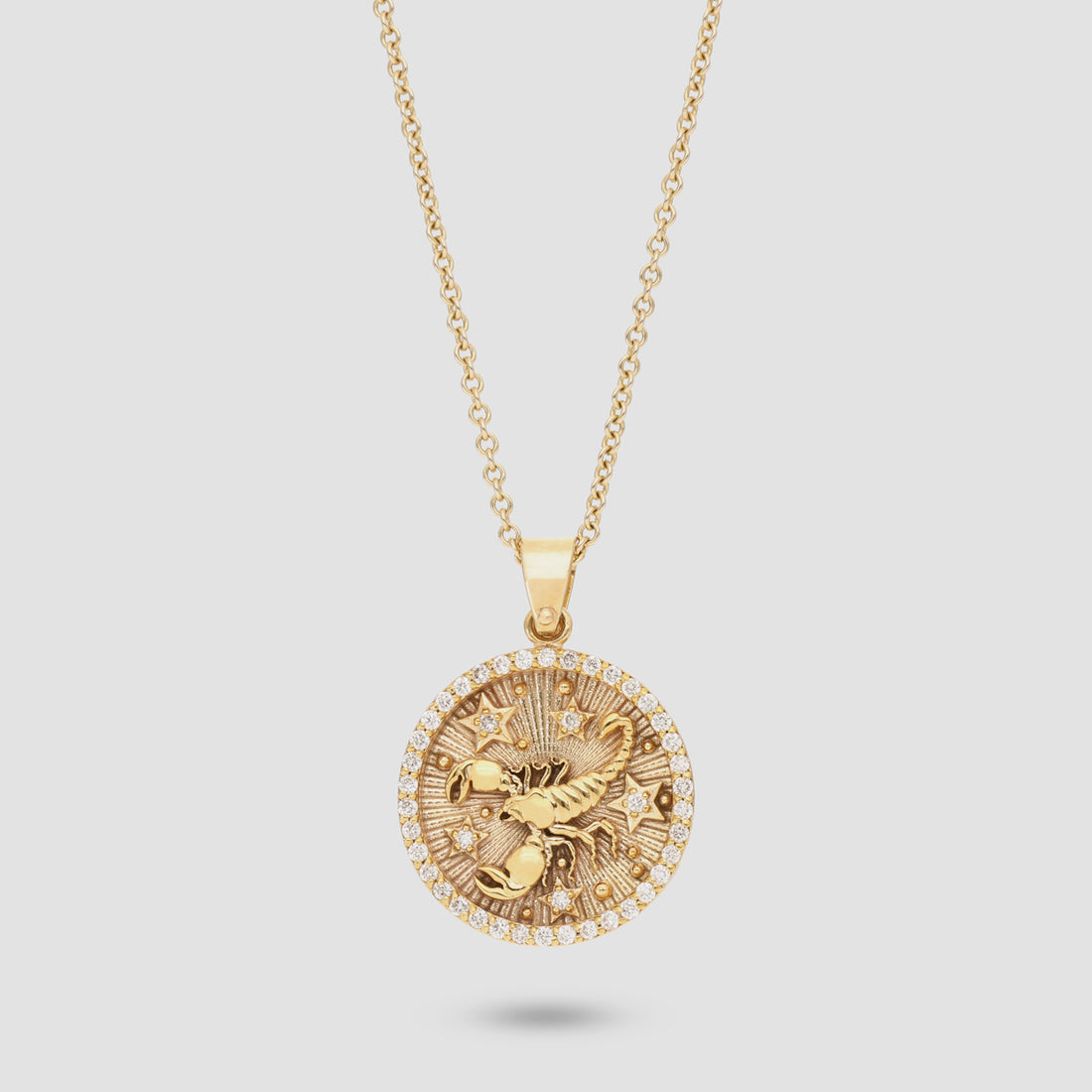 Scorpio Medallion