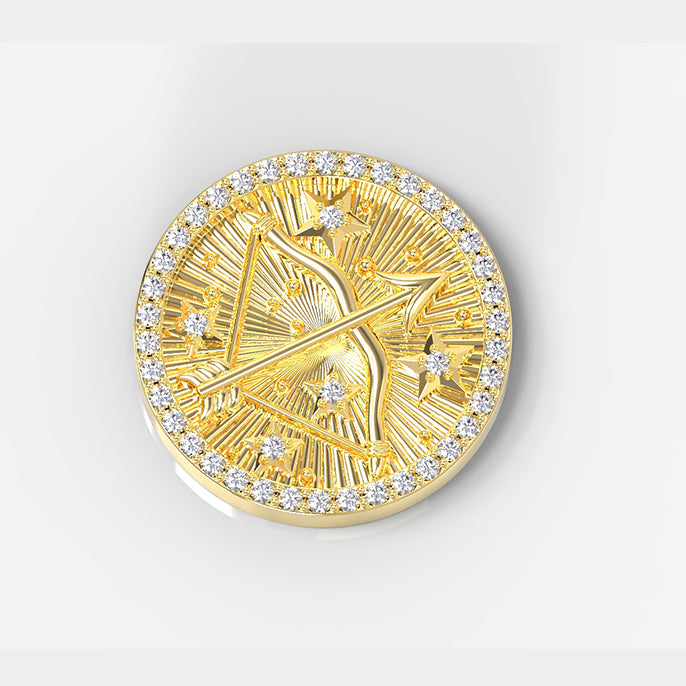 Sagittarius Medallion